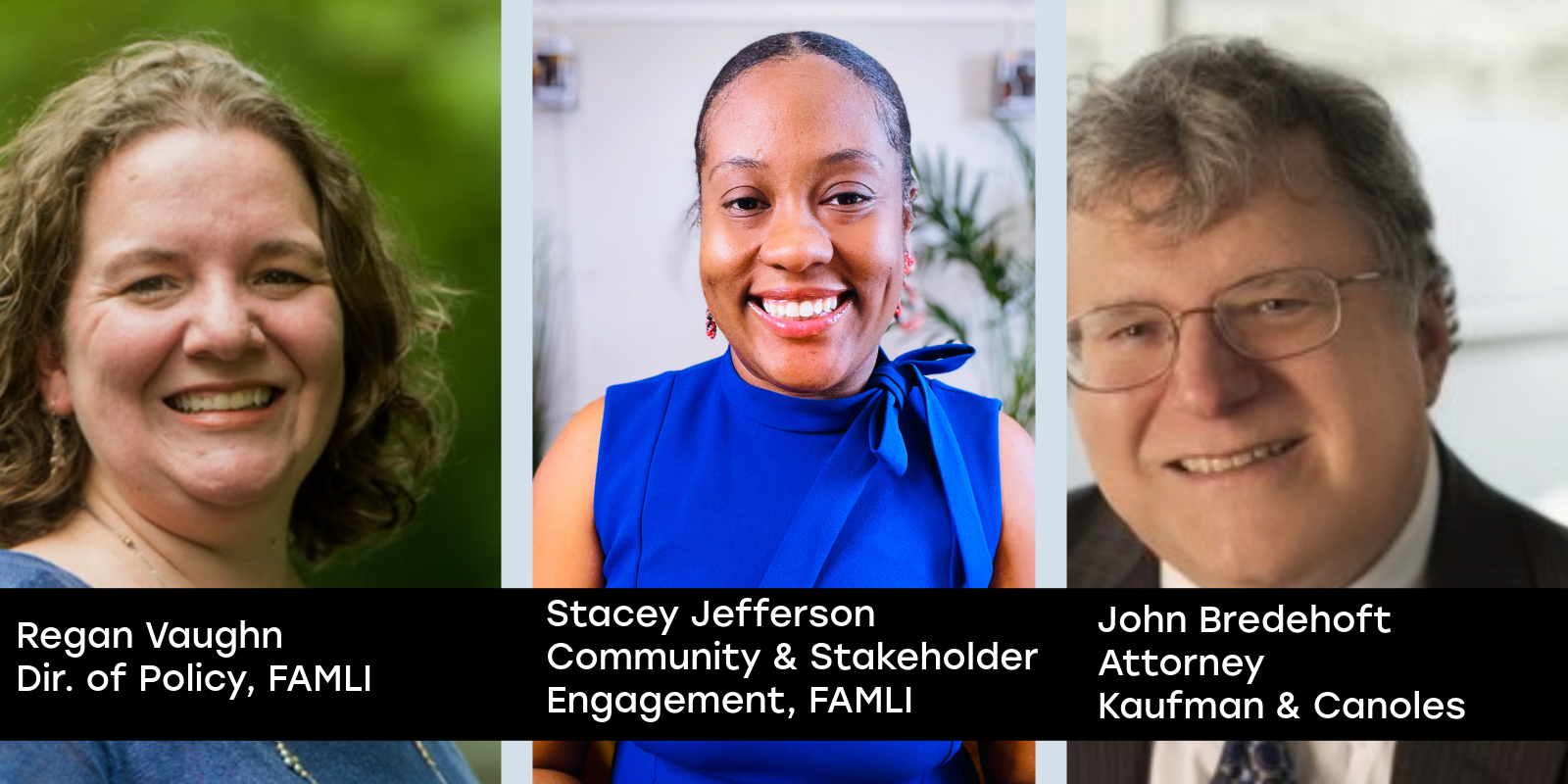 panelists for town hall on family leave insurance program in Maryland